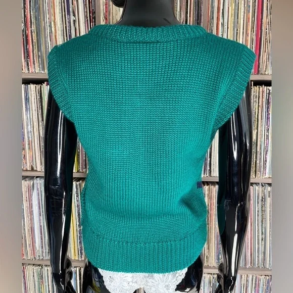 Vintage Haberdashery Collection Knit Sweater Vest Size Petite Small - Picture 5 of 7